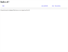 Tablet Screenshot of kapok.me