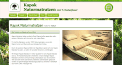 Desktop Screenshot of kapok.at